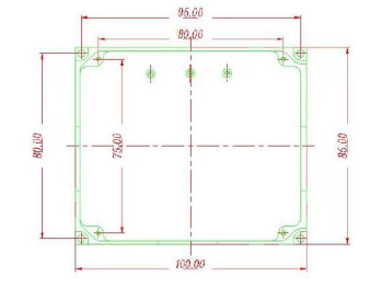 脉冲光电探测模块IAM-330尺寸图