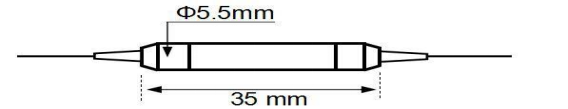 单模光纤隔离器尺寸图 单模光纤隔离器尺寸图