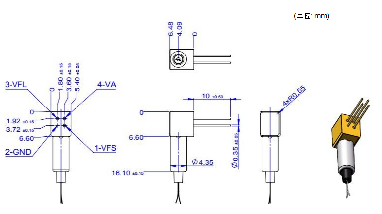 机械尺寸图 机械尺寸图